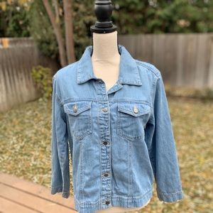 Coldwater Creek Jean Jacket